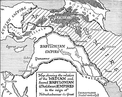 Map of the Median Empire