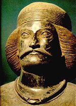 Bronze head of a 
Parthian prince