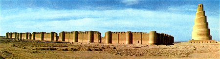 The Great Mosque of Samarra, Iraq, 848-852 AD