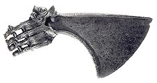 Bronze axe-head of Luristan type